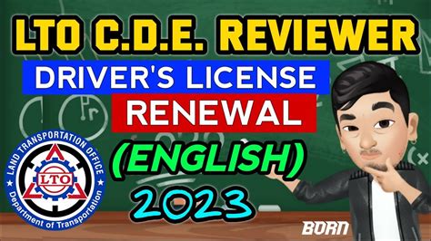 cde reviewer|LTO CDE Reviewer: English .